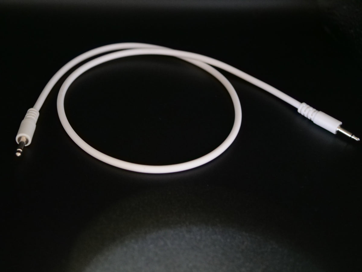 白パッチケーブル 5本パック 60㎝ – 電氣美術研究會