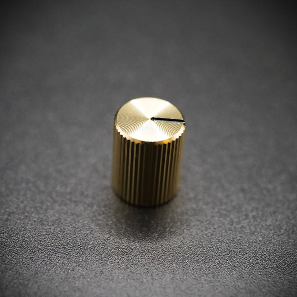 電美ノブ カスタムT18アルミ製ノブ （金・スモール） – 電氣美術研究會