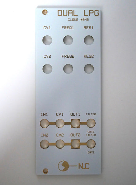 DUAL LPG モジュール Nonlinearcircuits Dual LPG [PCB基板+パネルセット] – 電氣美術