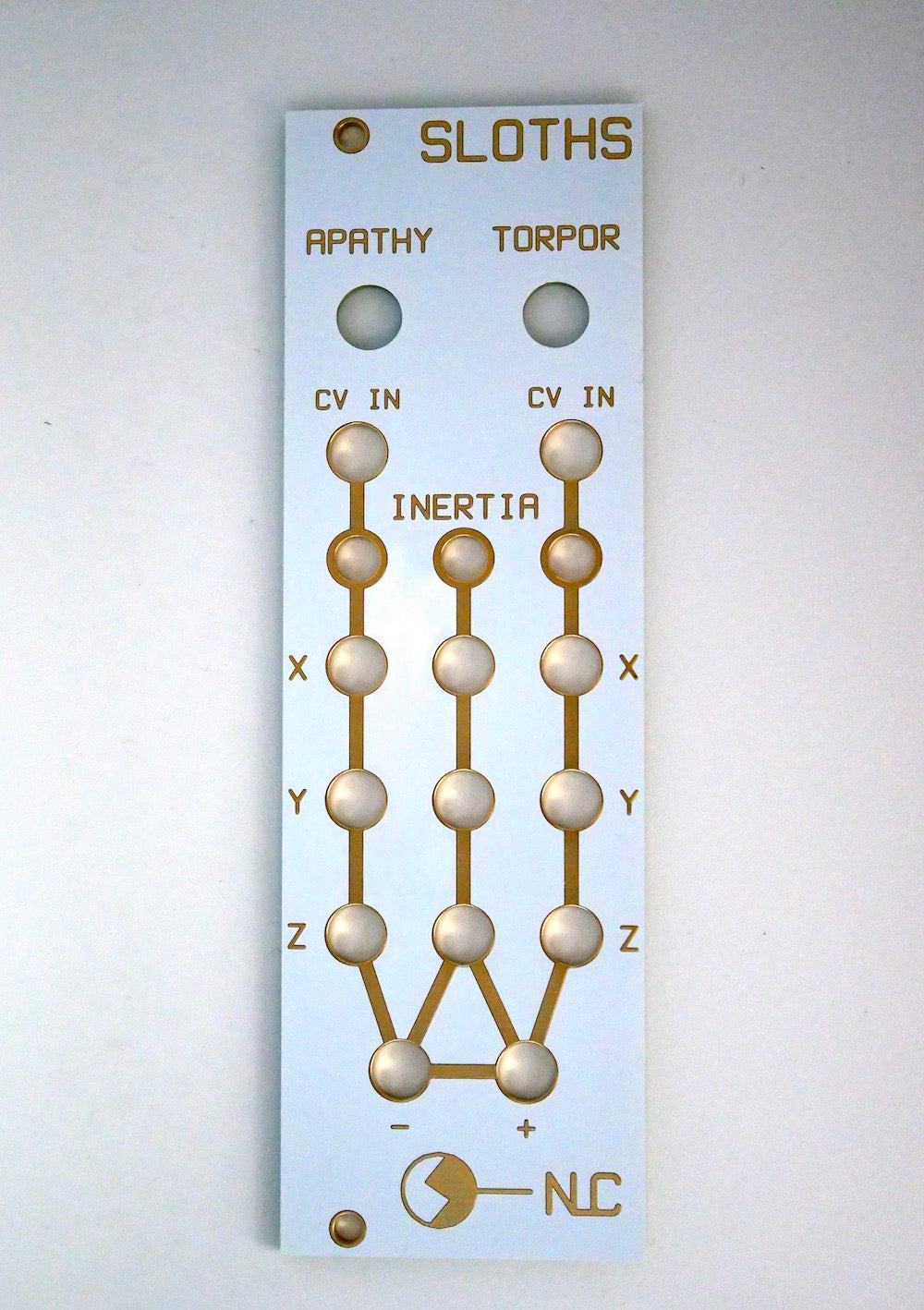 Nonlinearcircuits Triple Sloth [PCB基板＋パネルセット] – 電氣美術 